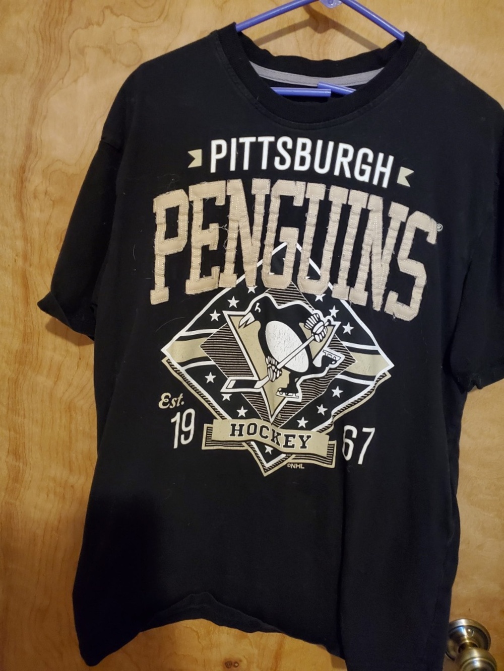 #803 Womens shirt Pittsburgh penguins